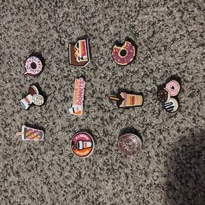 10 Piece Dunkin Donuts Croc Charms